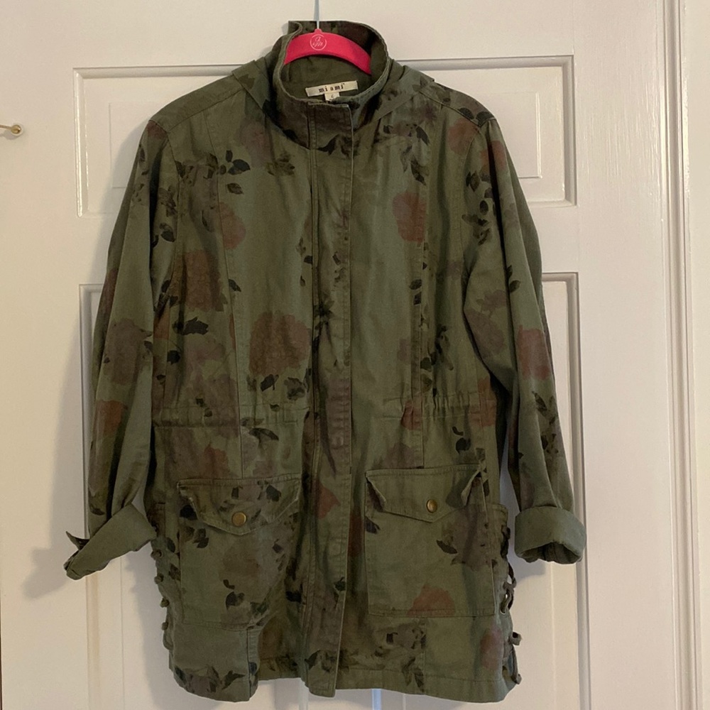 Miami Floral Utility Jacket